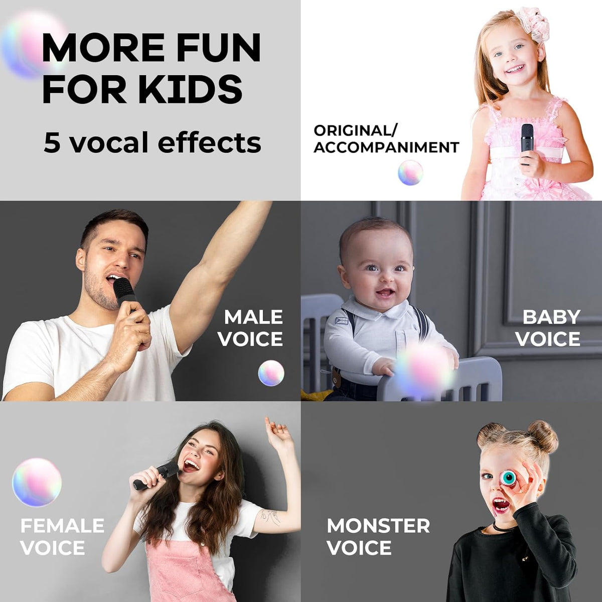 Niki | Veylo Portable Karaoke Speaker with 2 Wireless Mics