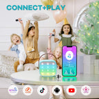 Niki | Veylo Portable Karaoke Speaker with 2 Wireless Mics