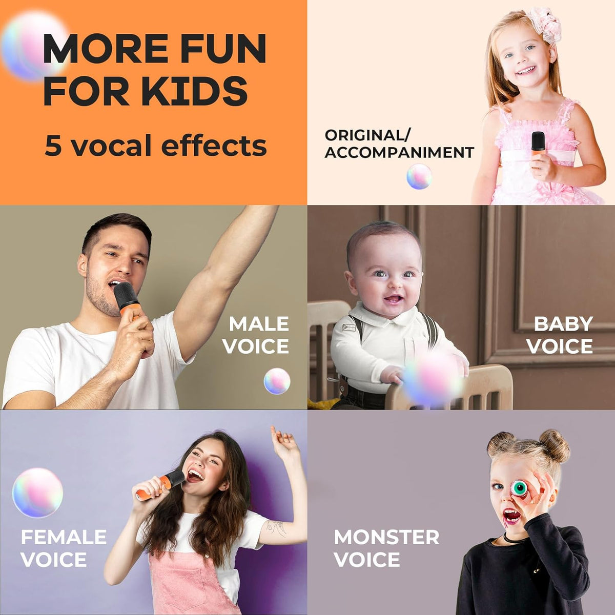 Niki | Veylo Portable Karaoke Speaker with 2 Wireless Mics