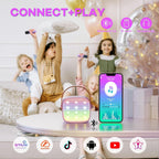 Niki | Veylo Portable Karaoke Speaker with 2 Wireless Mics