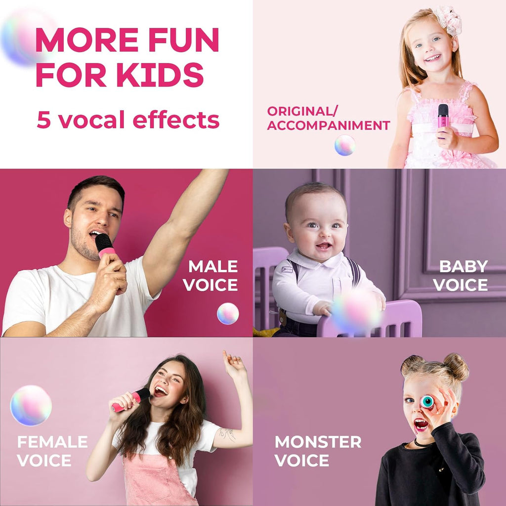 Niki | Veylo Portable Karaoke Speaker with 2 Wireless Mics