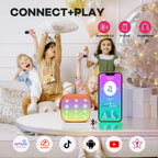 Niki | Veylo Portable Karaoke Speaker with 2 Wireless Mics