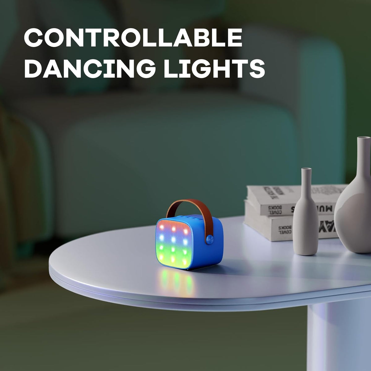Niki | Veylo Portable Karaoke Speaker with 2 Wireless Mics