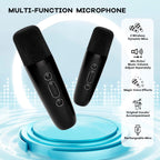 Niki | Veylo Portable Karaoke Speaker with 2 Wireless Mics