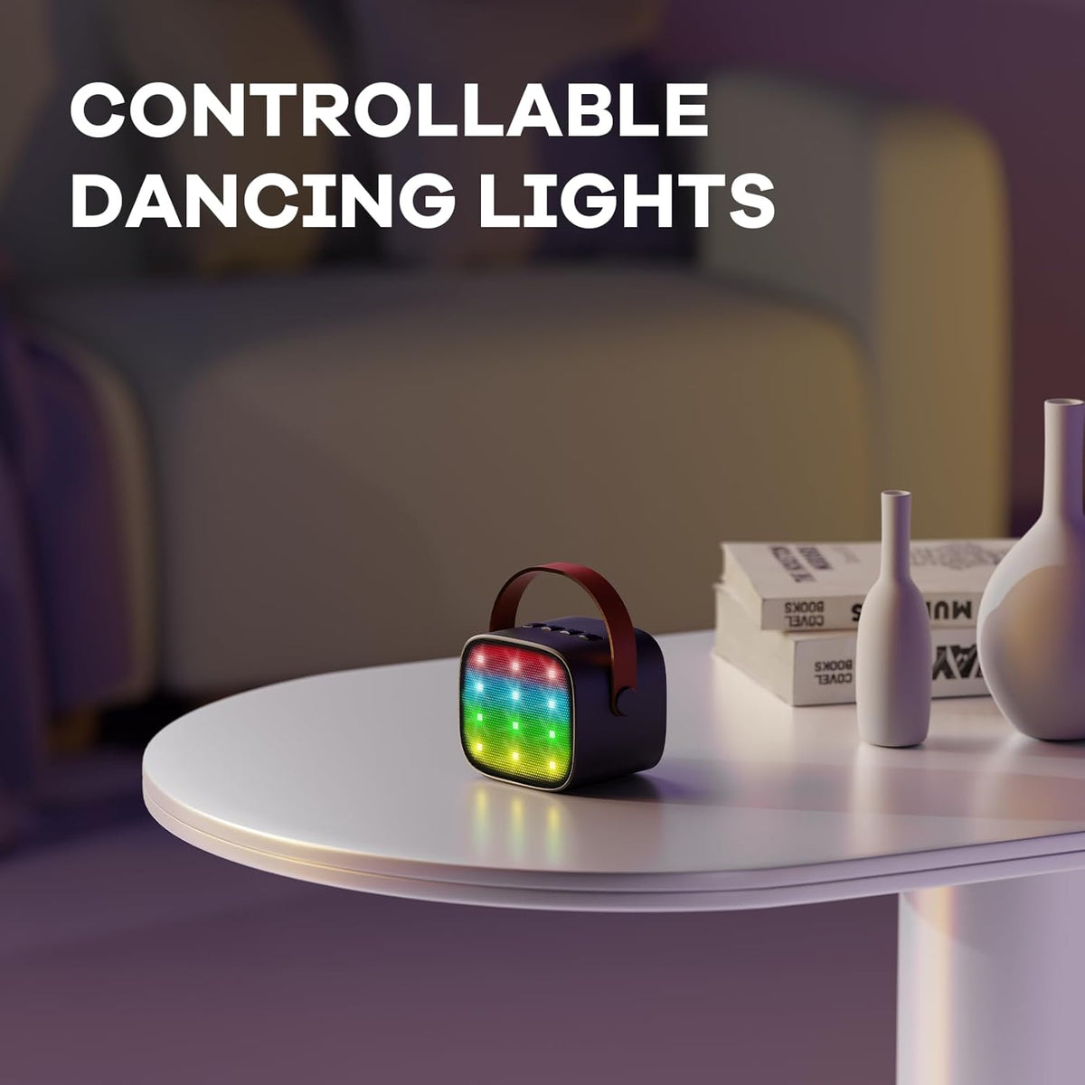 Niki | Veylo Portable Karaoke Speaker with 2 Wireless Mics