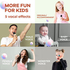 Niki | Veylo Portable Karaoke Speaker with 2 Wireless Mics