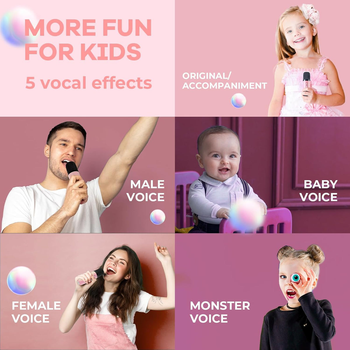 Niki | Veylo Portable Karaoke Speaker with 2 Wireless Mics