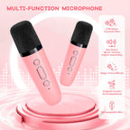 Niki | Veylo Portable Karaoke Speaker with 2 Wireless Mics