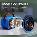 Niki | Veylo Portable Karaoke Speaker with 2 Wireless Mics