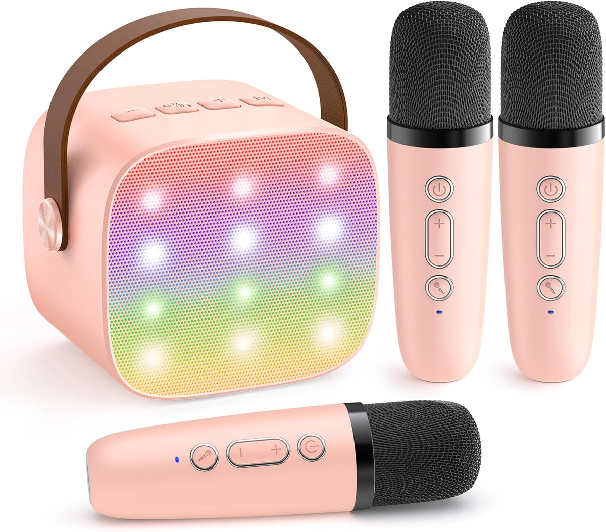 Niki | Veylo Portable Karaoke Speaker with 2 Wireless Mics