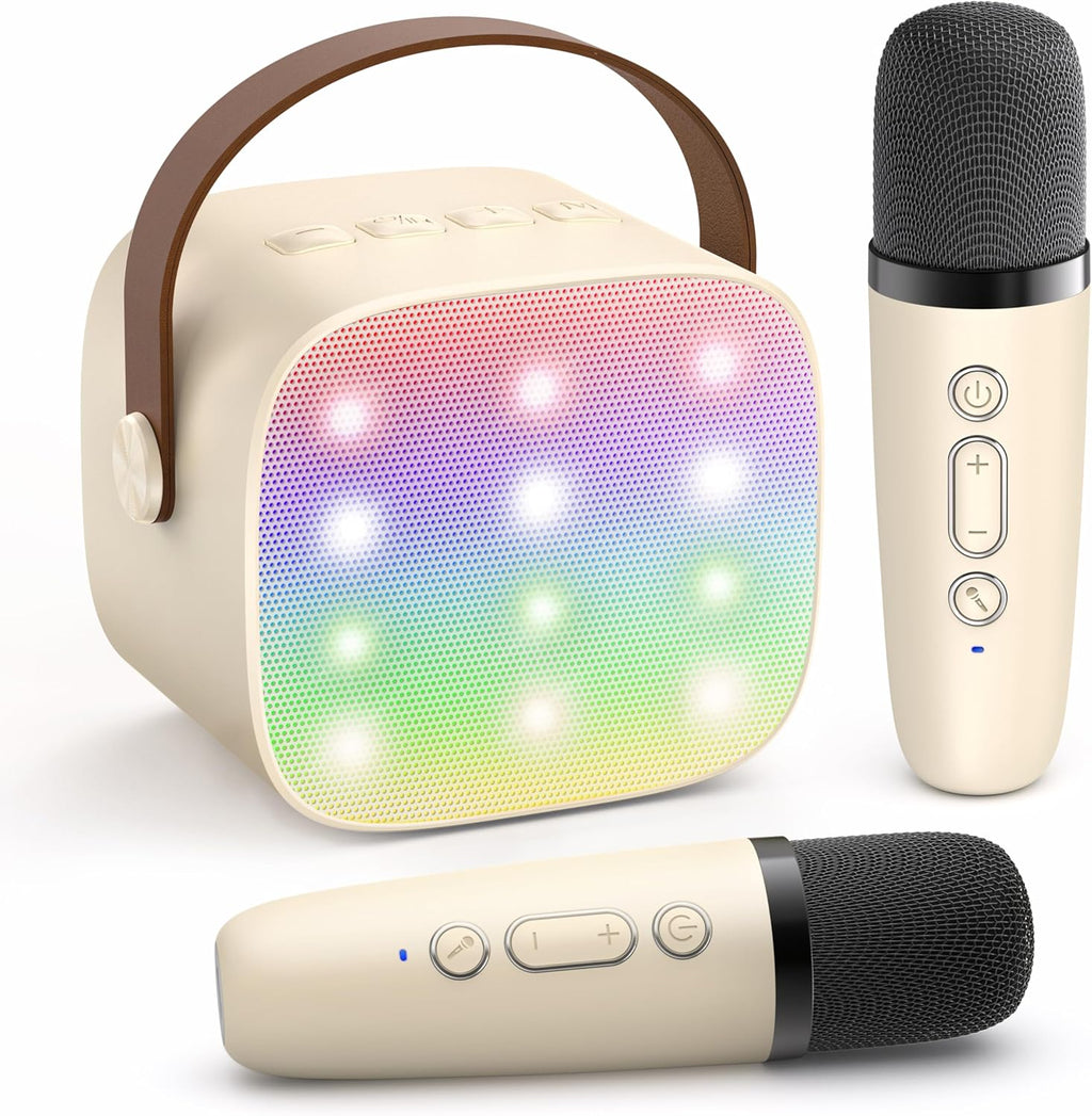 Niki | Veylo Portable Karaoke Speaker with 2 Wireless Mics