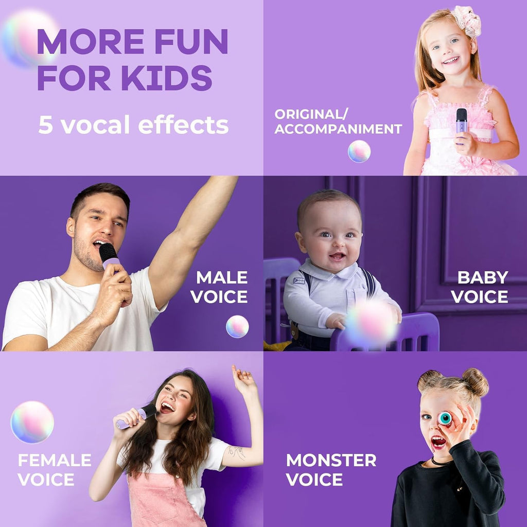 Niki | Veylo Portable Karaoke Speaker with 2 Wireless Mics