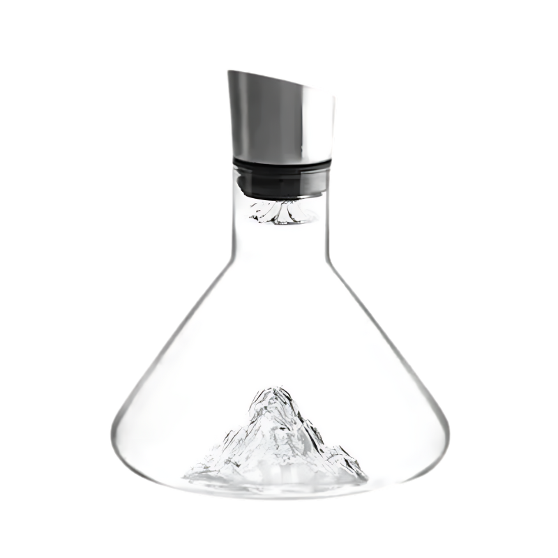 Niki | Premium Wine Decanter | Lead-Free Crystal with Rapid Aeration & Filtration for Enhanced Tasting Experience