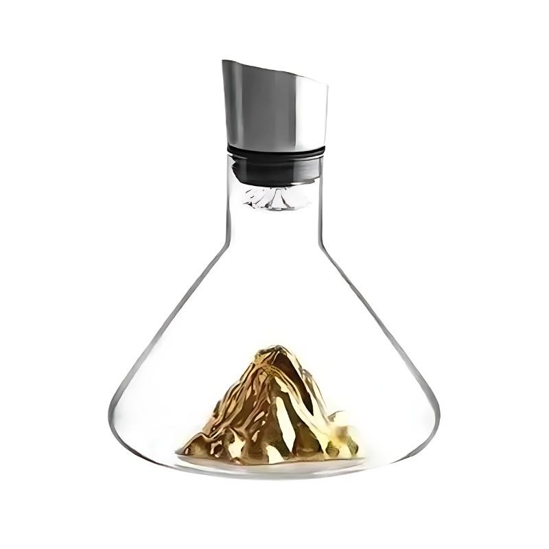 Niki | Premium Wine Decanter | Lead-Free Crystal with Rapid Aeration & Filtration for Enhanced Tasting Experience