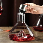Niki | Premium Wine Decanter | Lead-Free Crystal with Rapid Aeration & Filtration for Enhanced Tasting Experience