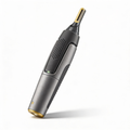 Niki | Professional Ultra-Thin Precision Trimmer | Titanium Stainless Steel Blades | Integrated LED Light | Micro-Oscillation Technology | For Nose, Ears & Contours