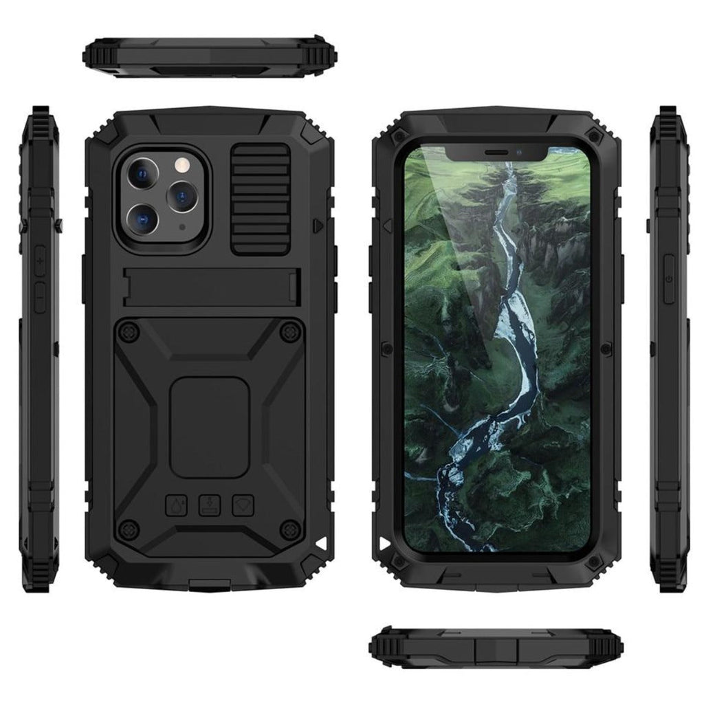 Niki | Rugged Glass Metal Case for iPhone - Drop Protection