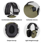 Niki | Electronic Hearing Protection Headphones | Noise Cancelling, Lightweight