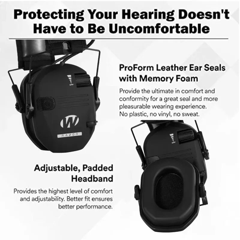 Niki | Electronic Hearing Protection Headphones | Noise Cancelling, Lightweight