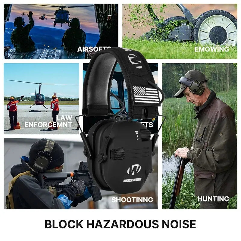 Niki | Electronic Hearing Protection Headphones | Noise Cancelling, Lightweight