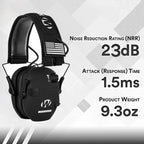 Niki | Electronic Hearing Protection Headphones | Noise Cancelling, Lightweight