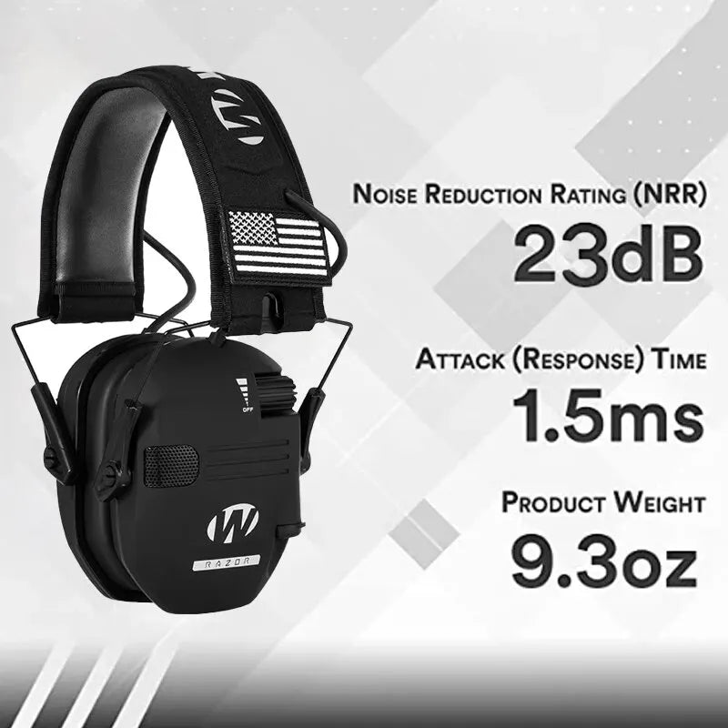 Niki | Electronic Hearing Protection Headphones | Noise Cancelling, Lightweight