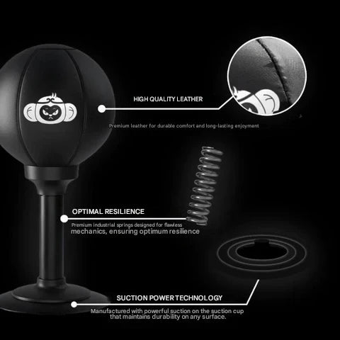 Niki | Freestanding Boxing Ball with Suction Base - PowerStrike