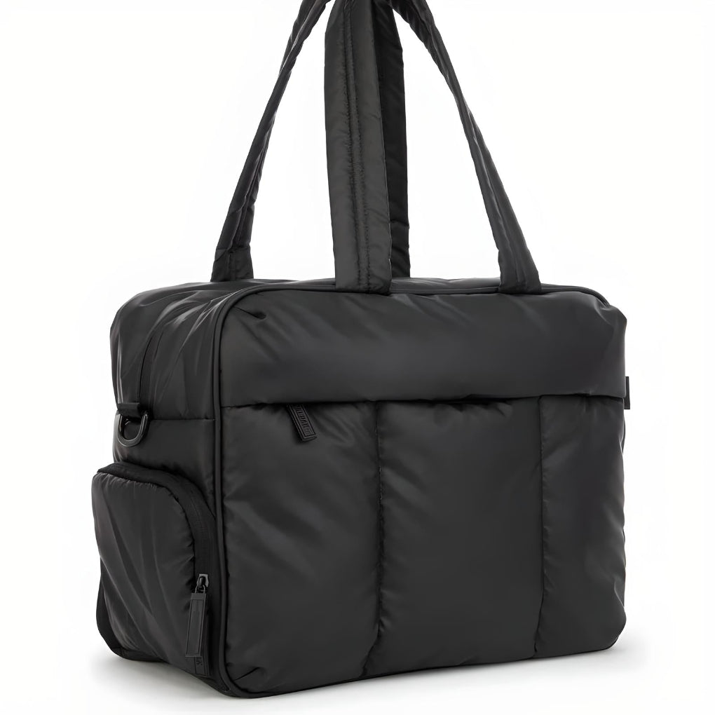 Quilted Puffer Tote Bag
