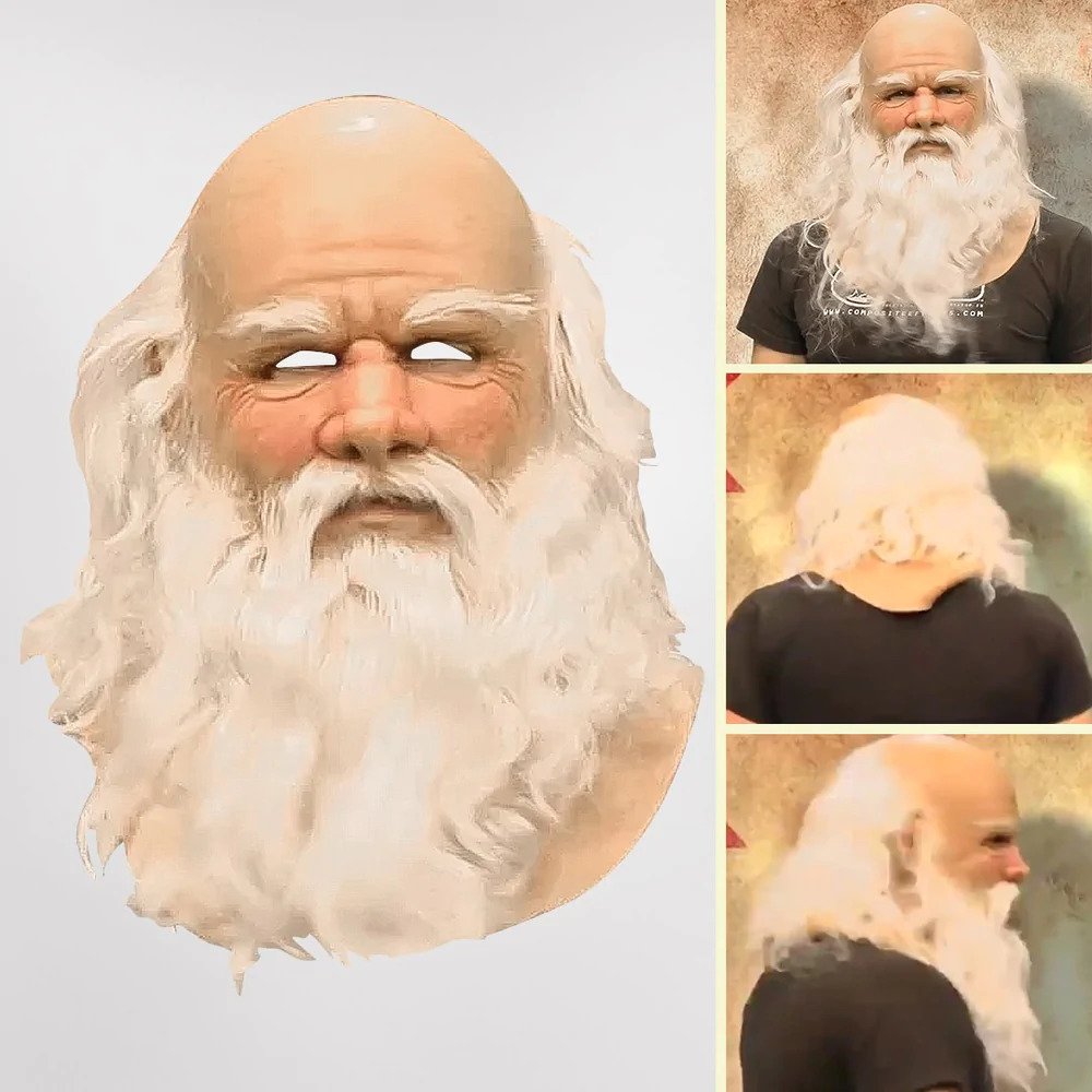 Niki | Realistic Santa Claus Mask | Latex with Comfort