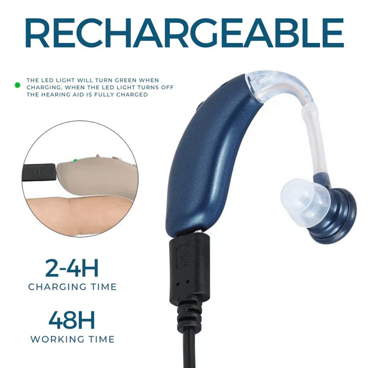 Niki | Rechargeable Hearing Aid with Universal Fit