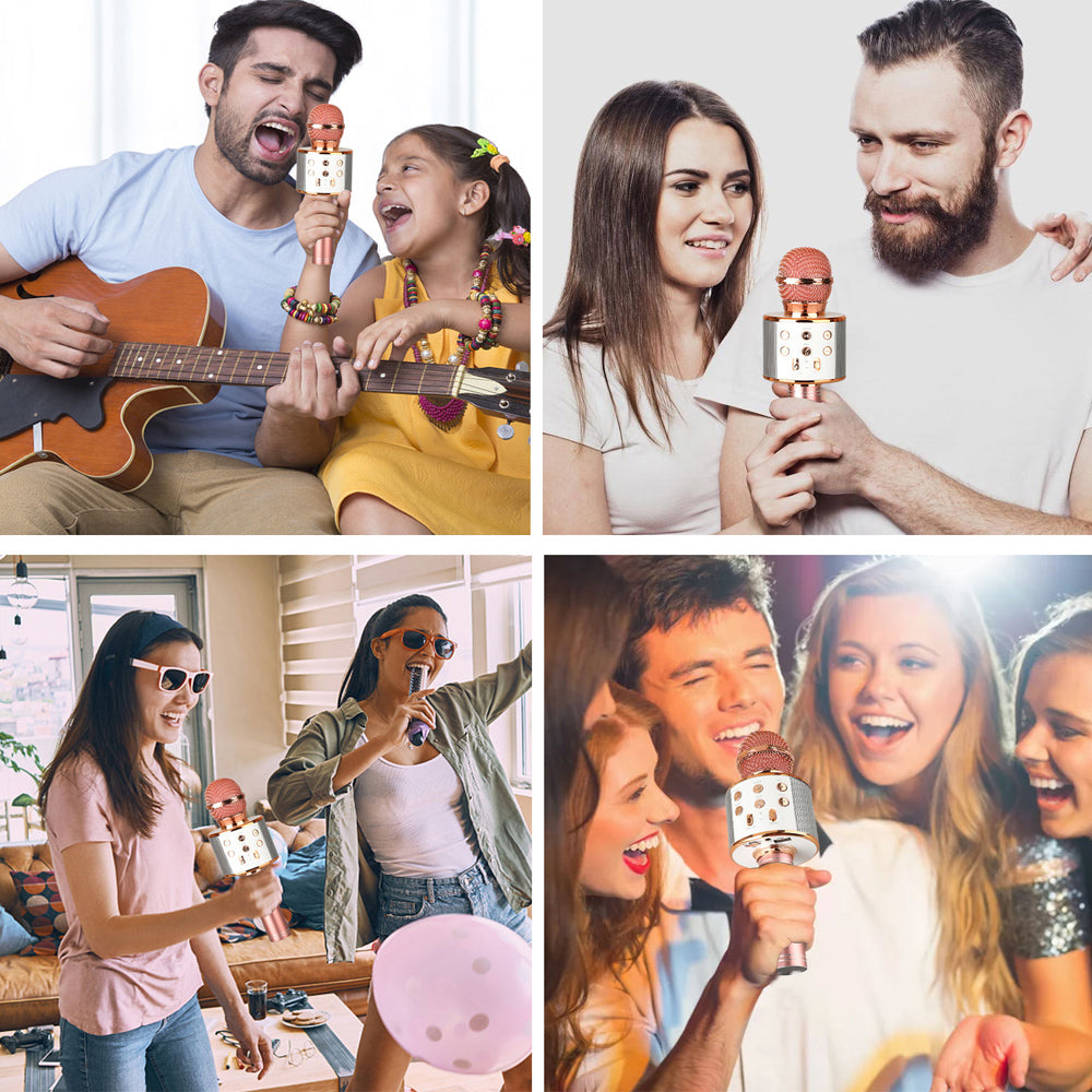 Niki | Rechargeable Wireless Bluetooth Karaoke Microphone