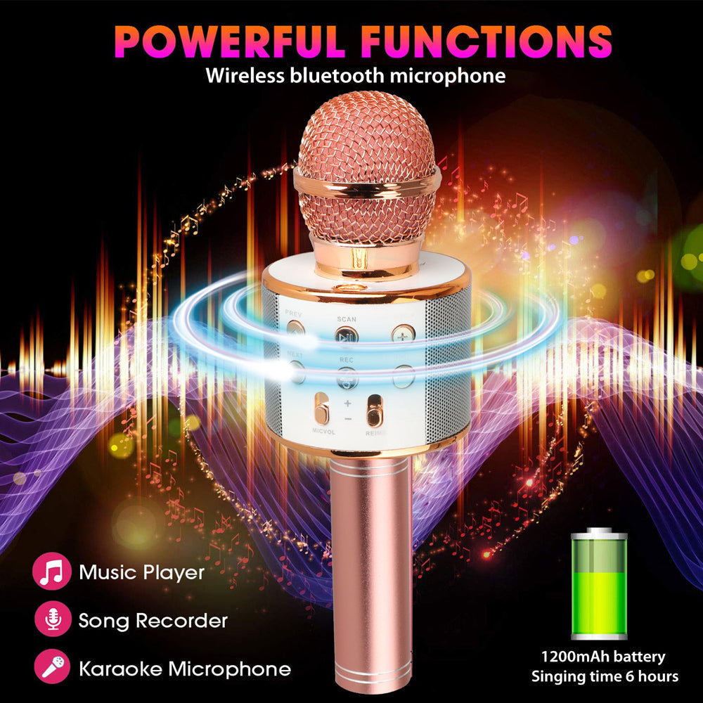 Niki | Rechargeable Wireless Bluetooth Karaoke Microphone