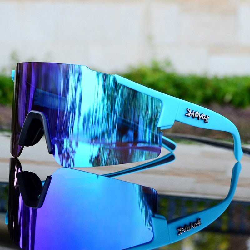 Niki | ReflectRide Sports Sunglasses – Aerodynamic Cycling Glasses with UV Protection and Interchangeable Frame
