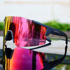 Niki | ReflectRide Sports Sunglasses – Aerodynamic Cycling Glasses with UV Protection and Interchangeable Frame