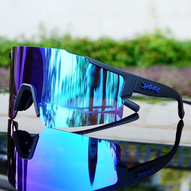 Niki | ReflectRide Sports Sunglasses – Aerodynamic Cycling Glasses with UV Protection and Interchangeable Frame