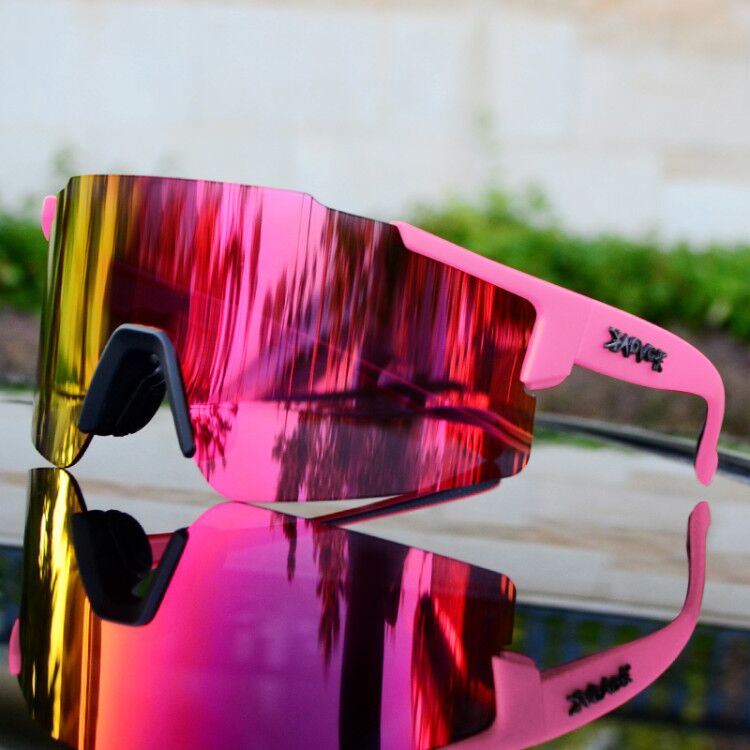Niki | ReflectRide Sports Sunglasses – Aerodynamic Cycling Glasses with UV Protection and Interchangeable Frame