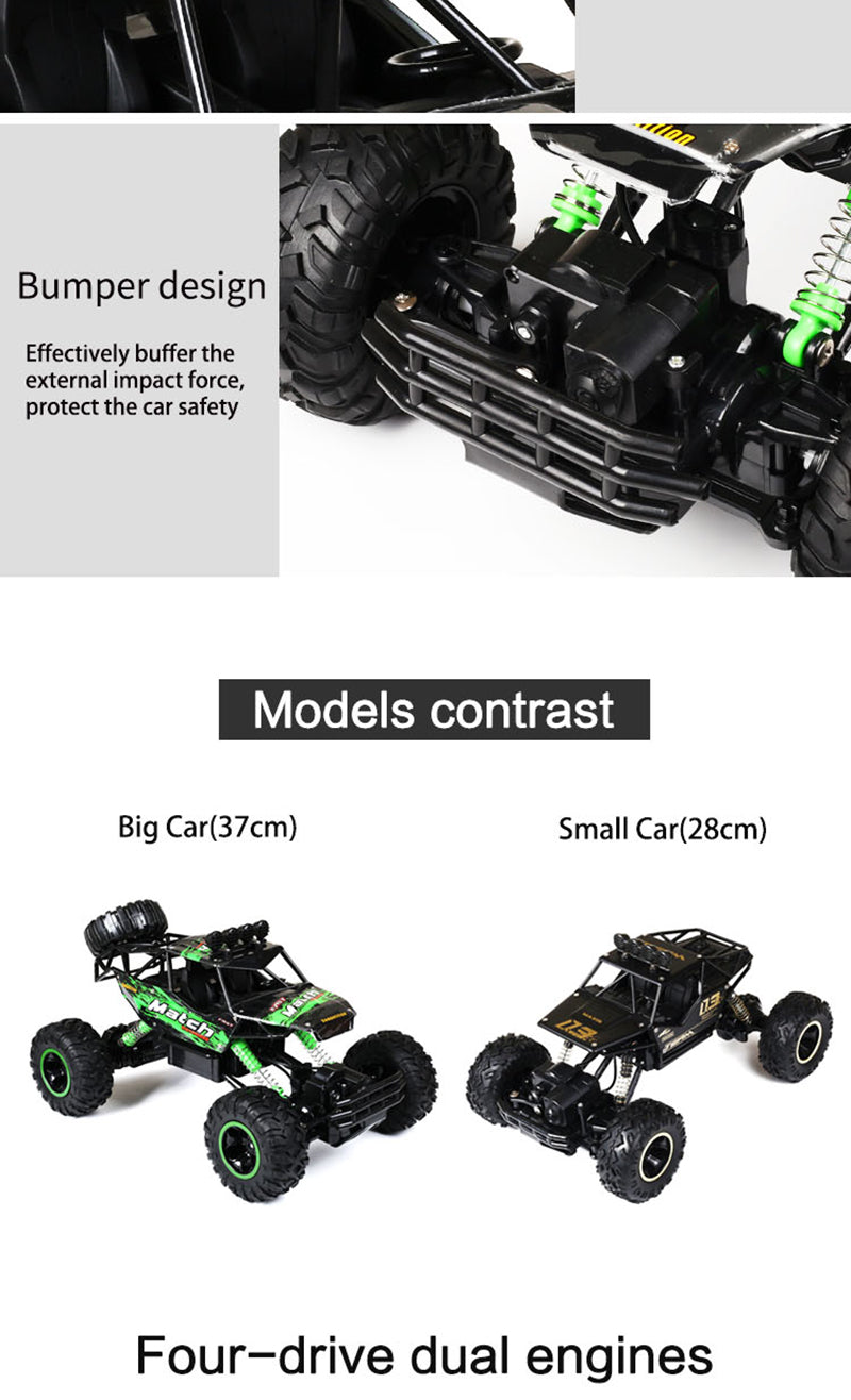 Niki | Remote Control Car 4x4 Rock Crawler Monster Truck
