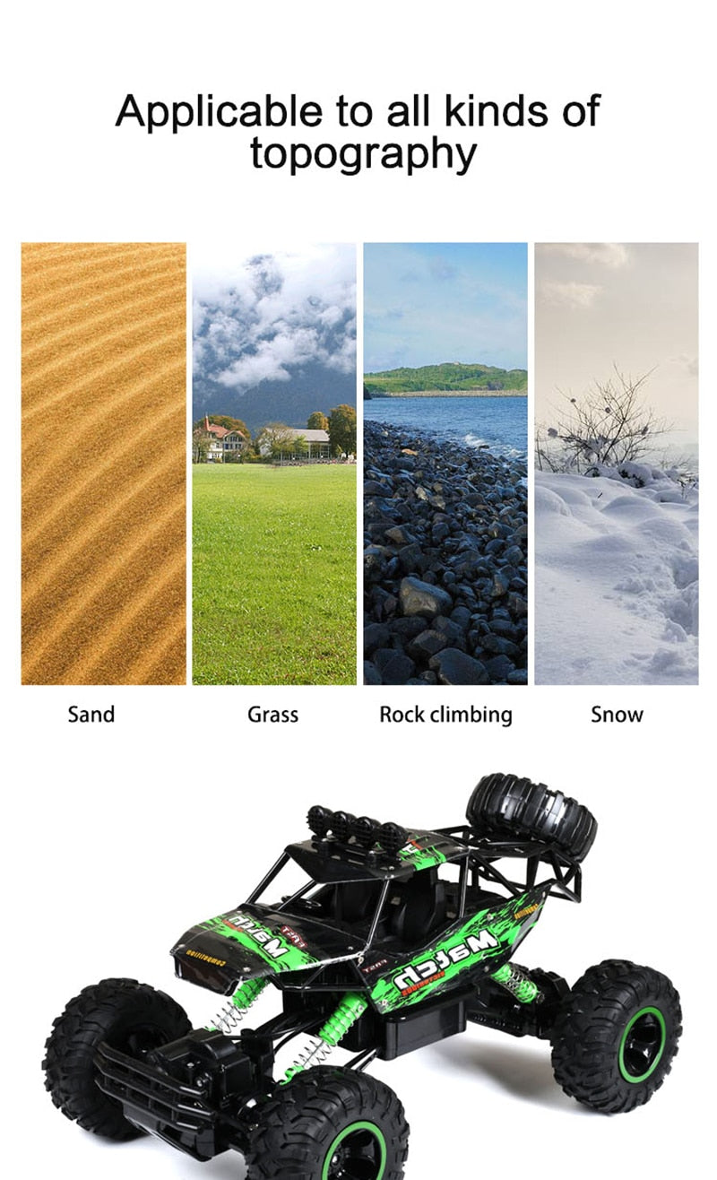 Niki | Remote Control Car 4x4 Rock Crawler Monster Truck