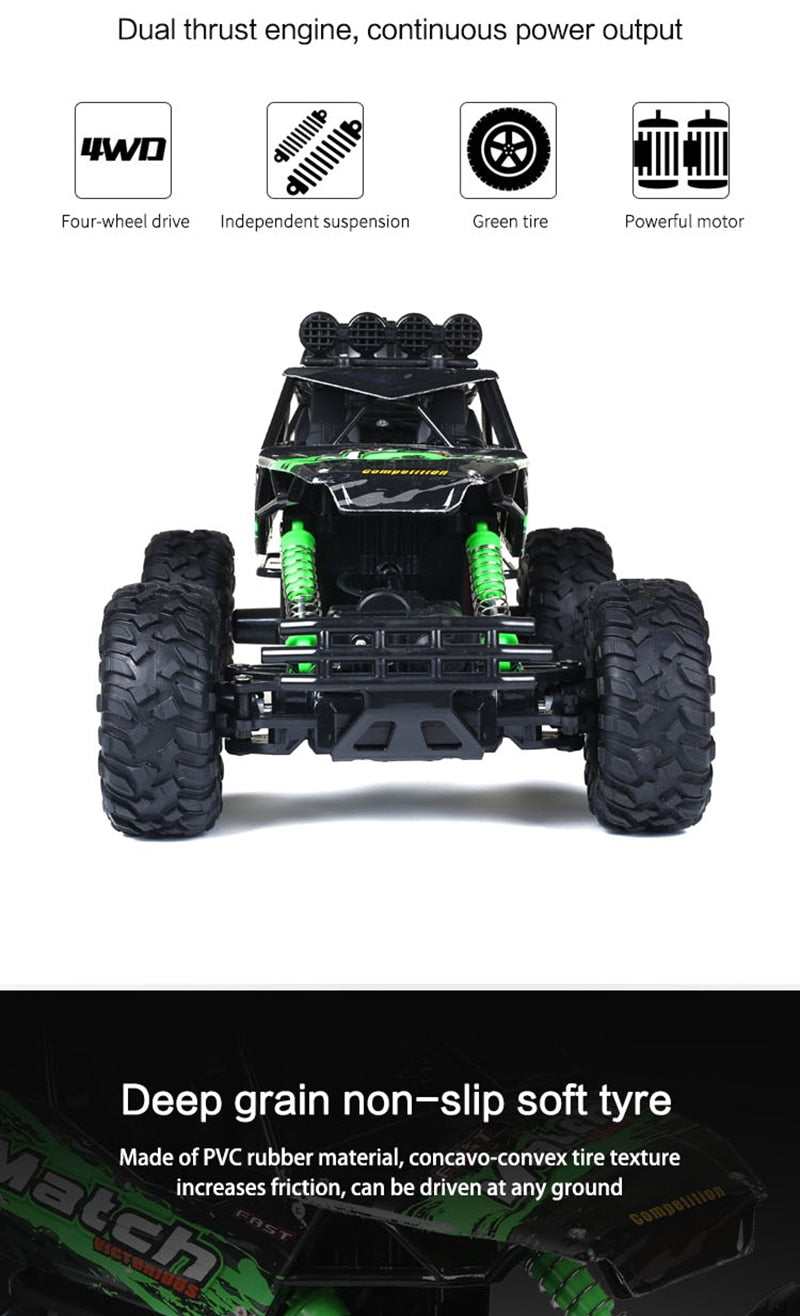 Niki | Remote Control Car 4x4 Rock Crawler Monster Truck
