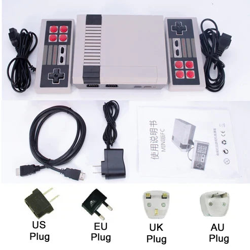 Niki | Retro Gaming Console with 620 Classic Games | Plug & Play
