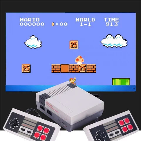 Niki | Retro Gaming Console with 620 Classic Games | Plug & Play