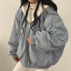 Niki | Cozy Reversible Hooded Jacket