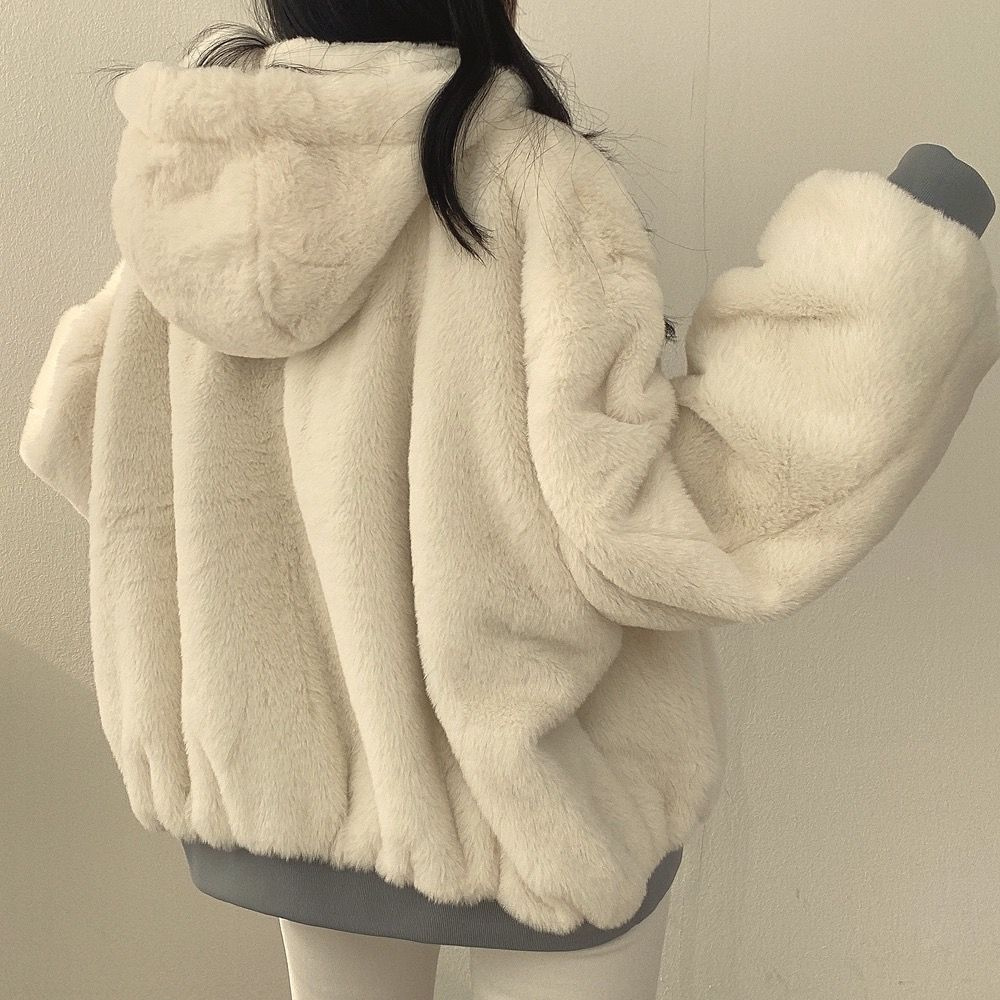 Niki | Cozy Reversible Hooded Jacket