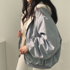 Niki | Cozy Reversible Hooded Jacket