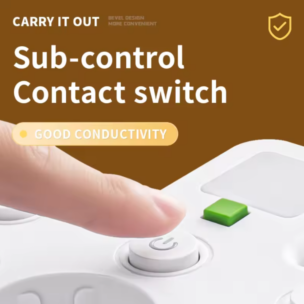 Niki | Rotatable Wall Socket with 2 USB A, 1 USB C & Switches