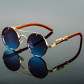 Niki | Round Sunglasses with Snake Detail