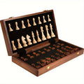 Niki | RoyalWood Luxury Chess Set – Solid Wood Chessboard with Finely Detailed Pieces