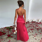 Niki | Elegant One-Shoulder Maxi Dress