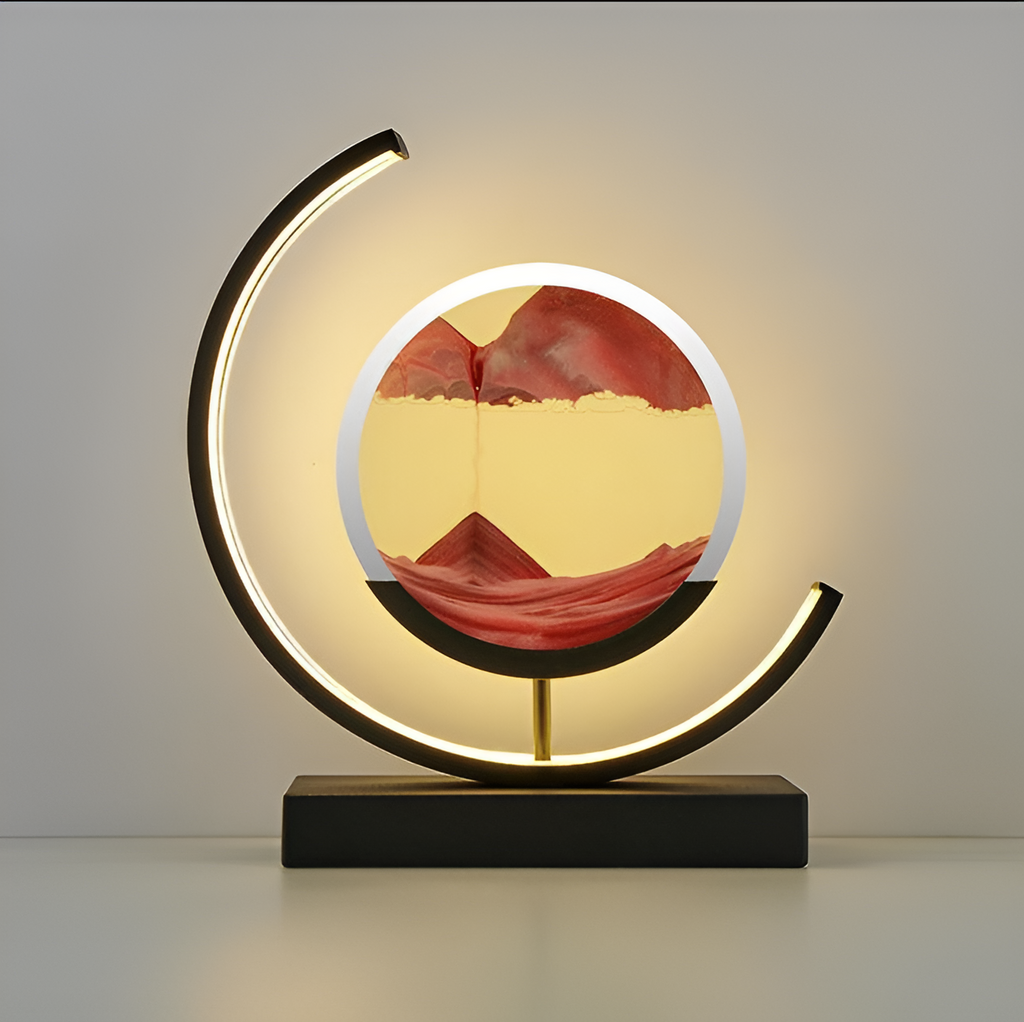 Niki | Sand Glow - Sand Lamp with Remote Control & Dimmable Features