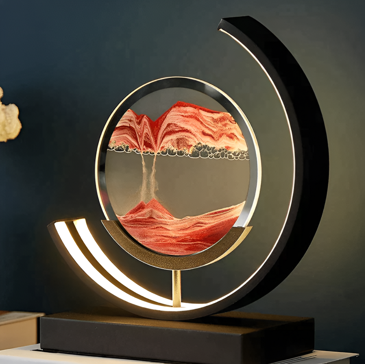 Niki | Sand Glow - Sand Lamp with Remote Control & Dimmable Features